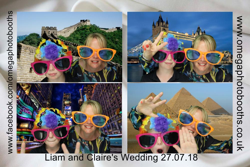 Liam & Claire's Wedding | View more photos from the event at gallery.omegaphotobooths.co.uk/u/Omega-Photobooths/Liam-Claires-Wedding